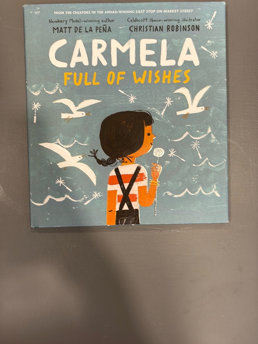 Carmela Full of Wishes Picture Book - Illustrated Cover